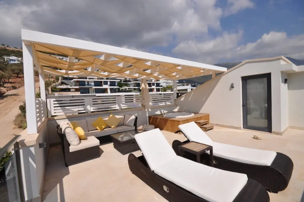 Roof terrace